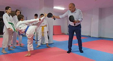 Canik'te çocuklara ücretsiz spor eğitimi