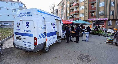 Canik'te Mobil Zabıta Çözüm Merkezi hizmete sunuldu
