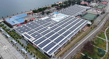 Çarşı elektrik üretimine başlıyor