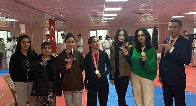 Çermikli karateciler ildeki müsabakalarda 3 birincilik aldı