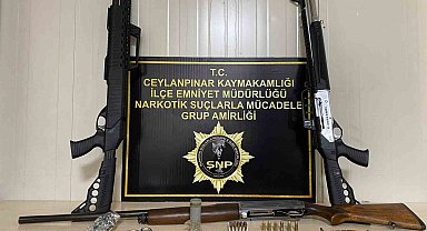 Ceylanpınar'da suç örgütüne operasyon: 10 tutuklama