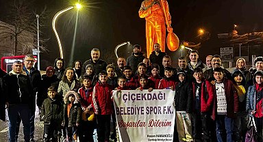 Çiçekdağı Belediyespor Antalya yolcusu