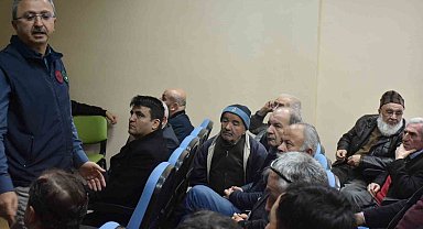 Çiftçilere hibe bilgilendirmesi