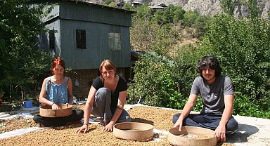 Çiftlikte çalışarak tatil