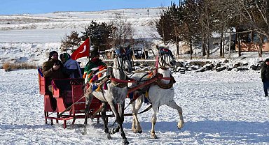 Çıldır Gölü'nde renkli görüntüler