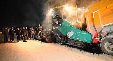 Çınar, gece mesaisi yapan personeli yalnız bırakmadı