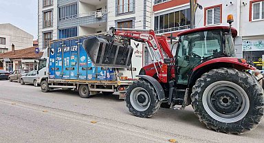 Çorum'da bir acayip trafik kazası