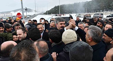 Cumhur İttifakı'nın adayı Yunus Baydar'a coşkulu karşılama