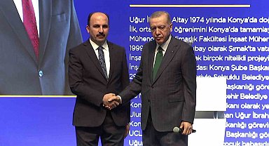 Cumhurbaşkanı Erdoğan Başkan Altay'la "yola devam" dedi