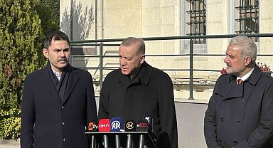 Cumhurbaşkanı Erdoğan: "Pazar günü Ankara merkezli olarak büyükşehirler ve kalan illerin açıklamasını yapacağız"