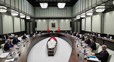 Cumhurbaşkanlığı Kabinesi, Cumhurbaşkanı Recep Tayyip Erdoğan başkanlığında Beştepe'de toplandı.