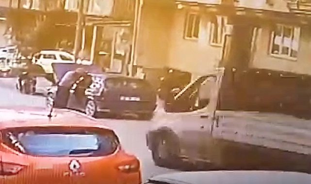Damadının gözü önünde can verdi