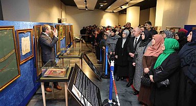 Darıca'da kutsal emanetler sergisi açıldı