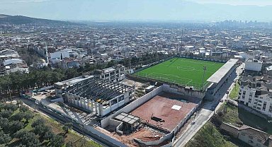 Demirtaş Spor Kompleksi'ndeki çalışmalar hızlandı