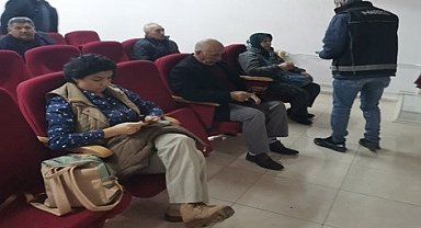 Didim'de 25 kişiye polisten eğitim