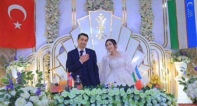 Didim'de tanıştılar Özbekistan'da evlendiler