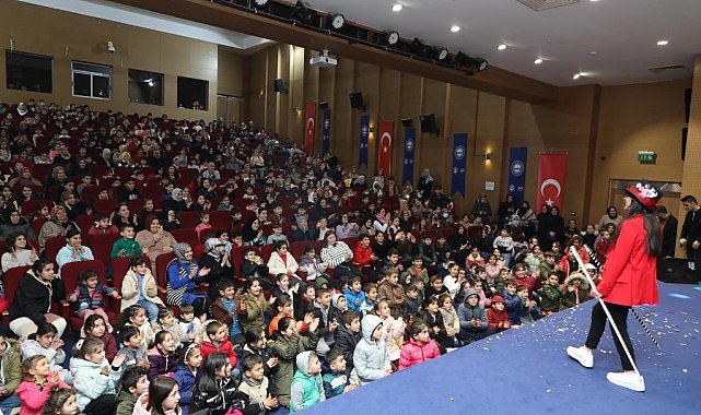 Dilovası'nda çocuklar doyasıya eğlendi