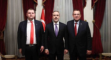Dışişleri Bakanı Fidan, HÖH Eş Başkan Adayları Çakırov ve Peevski ile bir araya geldi