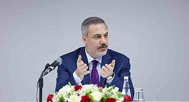 Dışişleri Bakanı Fidan, Tacikistan'da Türk iş insanları ile bir araya geldi