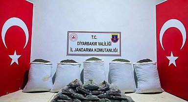 Diyarbakır'da 160 kilo esrar ele geçirildi
