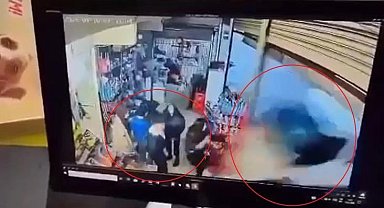 Diyarbakır'da 5 öğrencinin yaralandığı kaza kamerada