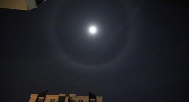 Diyarbakır'da ay halesi