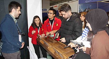 Doğu Karadeniz Kariyer Fuarı'nda en çok ilgi silahlara
