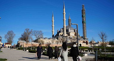 Doğuda kış, Edirne'de bahar havası