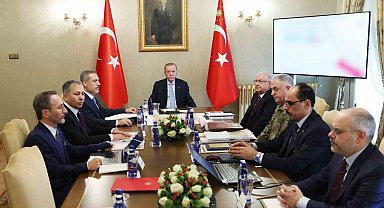 Dolmabahçe Çalışma Ofisi'ndeki güvenlik toplantısına ilişkin İletişim Başkanlığından açıklama