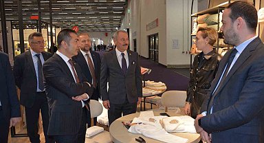 DTO Başkanı Erdoğan, Almanya fuarında sektör temsilcileriyle buluştu