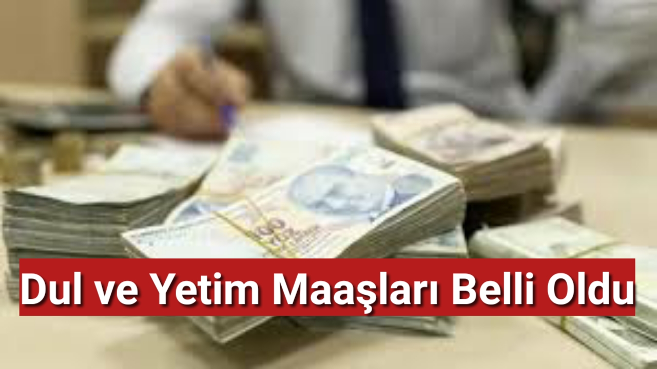 Dul ve yetim maaşları belli oldu
