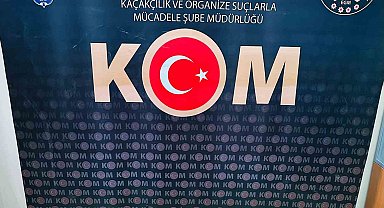 Durdurulan araçtan silah çıktı