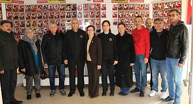 Edirne Jandarma Komutanı Büber şehit aileleriyle bir araya geldi