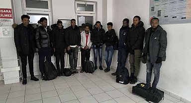 Edirne'de 160 göçmen ve 6 organizatör yakalandı