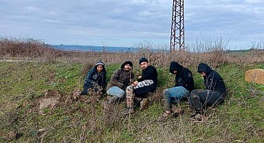 Edirne'de 21 kaçak göçmen yakalandı