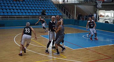 Edirne'de 'Uluslararası Veteran Basketbol Turnuvası' başladı