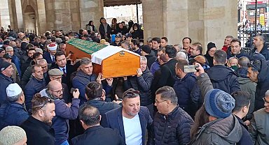 Edirneli Hakem Yankaya'nın babası son yolculuğuna uğurlandı