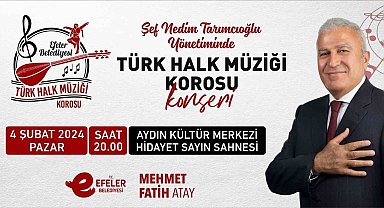 Efeler Türk Halk Müziği Korosu, vatandaşla buluşacak