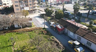 Efeler'de yol yapım çalışmaları aralıksız sürüyor