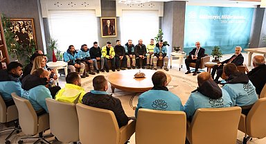 Eğitim sertifikalarını Başkan Erdem verdi