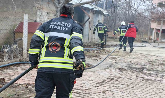 Elazığ itfaiyesi bir yılda 3 bin 181 olaya müdahale etti