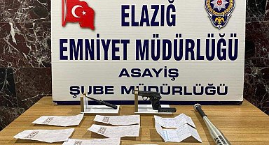 Elazığ polisi suçlulara göz açtırmıyor: 6 tutuklama
