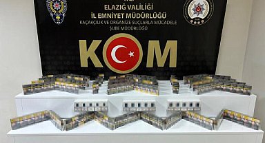 Elazığ'da asayiş uygulaması: Uyuşturucu madde, kaçak sigara ve ruhsatsız silah ele geçirildi