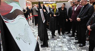 Elazığ'da Filistin temalı "Masumların Sessiz Çığlıkları" sanal sergi