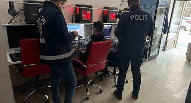 Elazığ'da internet kafeler denetlendi