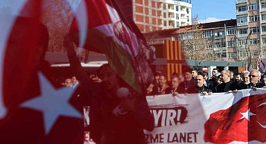 Elazığ'da teröre lanet, Filistin'e destek yürüyüşü