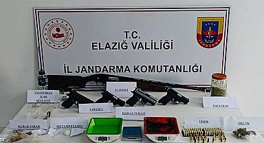 Elazığ'da uyuşturucu operasyonu: 7 şüpheli gözaltı, 21 şahsa işlem yapıldı