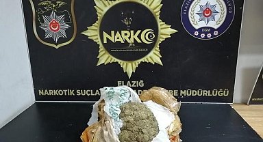 Elazığ'da uyuşturucuya geçit yok: 1 tutuklama
