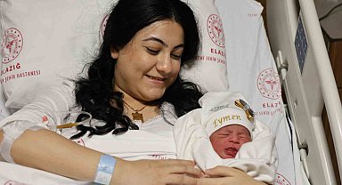 Elazığ'da yeni yılda 3 erkek bebek dünyaya geldi