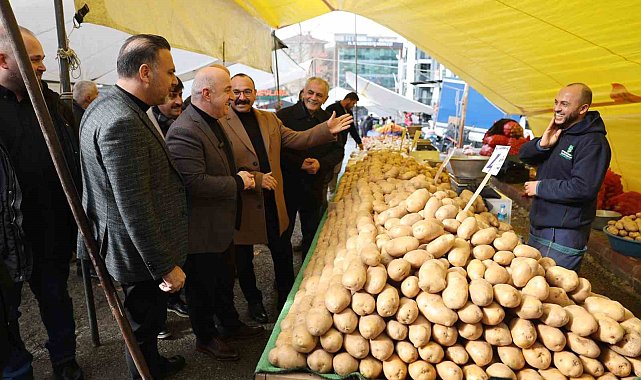 Emek Mahallesi'ne kapalı pazar yapıldı